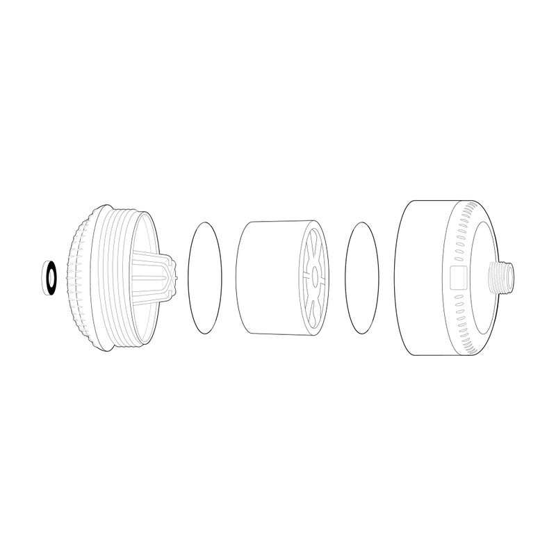 Sprite Showers Slim-Line 2 Universal Shower Filter, Chrome - Image 3